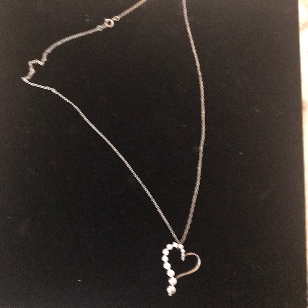 Stirling silver heart